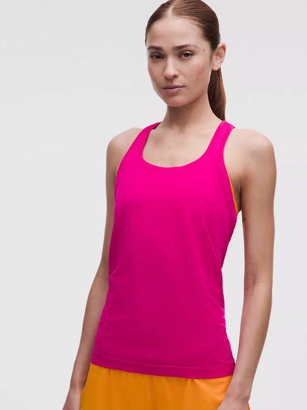 Women’s Hot Pink Racerback Tank Top